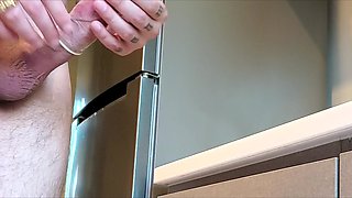 Tiny Asian Girl Fuck After Classes on the Kitchen