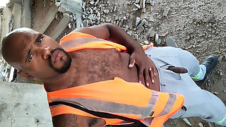 After Work I Went to the Construction Site to Enjoy Myself