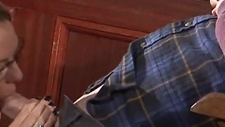 Busty waitress MILF Stacey Saran fucked and milked on tits from Luke Hotrod