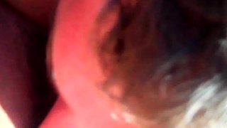 Beautiful Brunette Big Boobs Rides Fake Cock