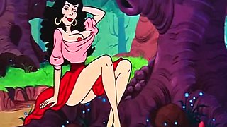 Vintage Cartoon Porn: Teen with Big Cock Fucks Older MILF in Uncensored Anime Hentai