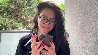 Smoking When Answering You Here