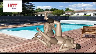 Viral video right now I fucked NATACHA by the pool