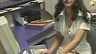 The Sexy Brunette Secretary Gets Fucked in the Office by Two Big and Hard Cocks Full Movie in HD