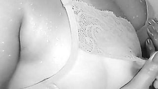 Camera Catches My Neighbor Masturbating in the Bathroom for Her Lover