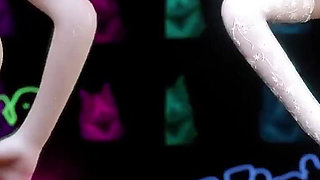 Beauty Lady Ride the Cock at Club- 3D Animation