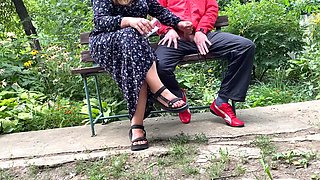 My mother-in-law has a job of making me cum