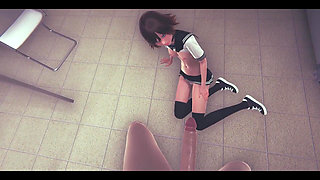Hentai Uncensored - Sara Is a Profesional with His Mouth and Pussy - Japanese Asian Manga Anime Game Porn