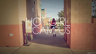 Hot Girl On Campus - Starring: Ashlyn Molloy - PornFidelity