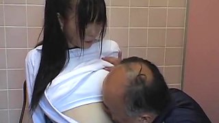 Public Toilet After-school Girls Want To See A Ochin ? Naive Application-infested Raw