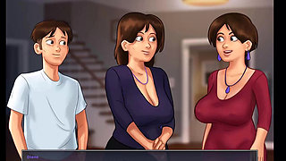 Summertime saga: dinner with the MILFs ep 118,119