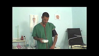 Young Amateur Skinny Girl Fucked and Creampied in Mouth by Doctor