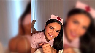 Alluring Nurse Copulated (1080) B7fp - Blond
