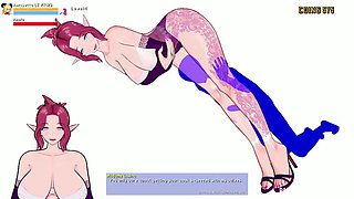Mommy Elf and Succubus Make Men Cum to Defeat Them!