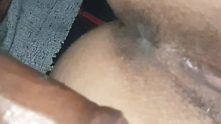 After fucking friend&#039;s wife&#039;s fat ass, she went to the open bathroom to take a bath in thick ass sister-in-law in blac