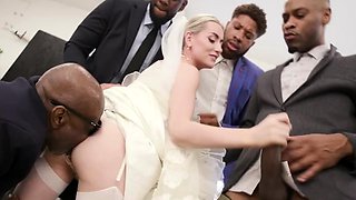 Slammed brides Goes Wet, Emily Belle