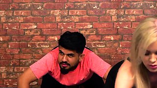 CFNM yoga ladies wank cock in group