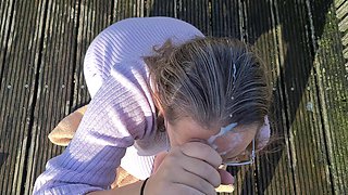 Pipes and a Facial at the Top of a Lookout Tower