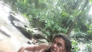 Hot Brazilian MILF Tomsorte Fucks Hard in Amazonia - Big Ass Latina, Blowjob & Doggy Style