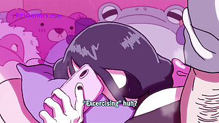 I Lie to my GFriend that I'm doing my Homework - Hentai Parody - SUB