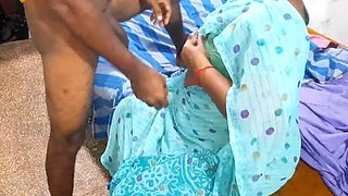 Upside Down Stepmom Licking: Mathvan Lifts and Fucks Indian Mom's Hairy Pussy