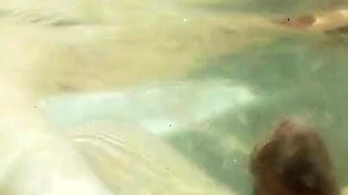 In the Jacuzzi