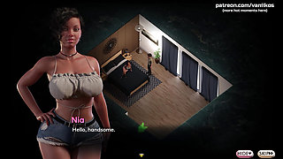 Big Black Ass Ebony MILF Rides A Young White Cock And Drinks Cum. Hot Interracial Sex - Symphony of the Serpent - #3
