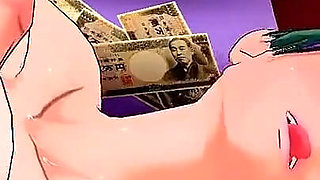 Jujutsu Kaisen Hentai Video - Maki Zen'in in a Threesome Handjob and Pussy Fucked - Asian Japanese Manga Anime Hentai 3D Porn