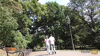 Hunt4k. cuckold agreed to watch stranger's xxx with his gf
