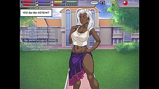 Steamy poolside session with a hot mummy featuring anal and deep throat action