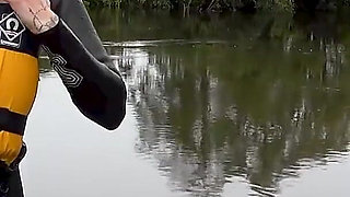 Lifejacket & Cosy Wetsuit Saves Lucy From River Disaster