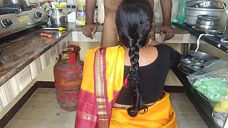 Indian Housewife Kitchen Sex - Hot Desi Aunty Hardcore Role Play