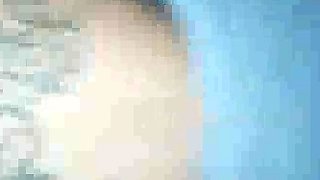 Hubby films as he lets his blonde wife try some BBC xx