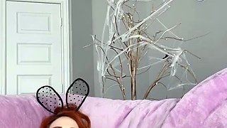 Big boobs milf masturbates with her dildo