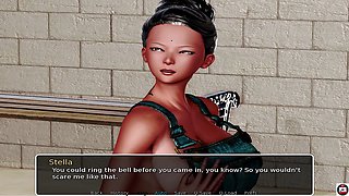 Anime school girl, won, instruct