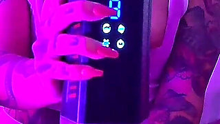 Girlfriend Experience Using Masturbator Toy