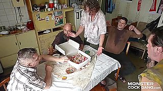 MONSTER COCK GANG: Cake Delivery Slut Fucks Up (E07)