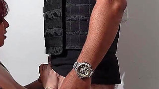Hot Police Officer Fucks My Tits to Get Me Free From the Dungeon