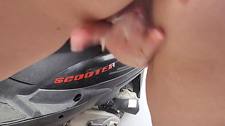 Creampie Fucking in the Garage