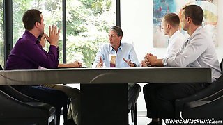 Noemie Bilas takes care of the sales crew!