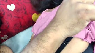 Indian Hot Bedroom Romance - Skirt Top Removal Pussy Lick Boobs Suck Hard Fuck Cute Girl