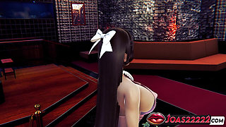 Ukyo Kuonji Rule34 3D Hentai Animation – Big Tits Massage and Pussylicking for the Girl in Pink, Erotic Touches Orgasm