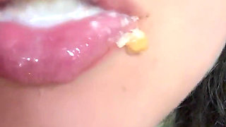 A Giantess Gets You in the Fridge at Dessert Time