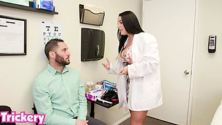 Trickery - Doctor Angela White fucks the wrong patient