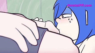 Futanari Incident Under The Table ( Parody Hentai )