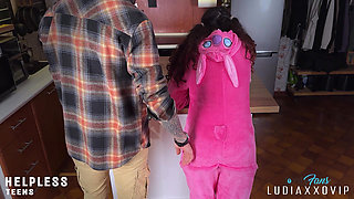 "GOODMORNING DADDY...!" 18yo, Innocent and alone with her perv stepdad!