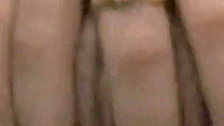 Horny Girl Masturbates in the Office