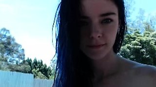 Teen Cute Italian Brunette Solo At