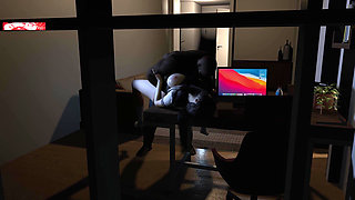 Cheating Digital Diva of the Night Shift - 3D Animation Hentai