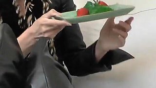 Smoking Mistress and Green Dessert From Boot Soles, POV Clip, Lady Victoria Valente